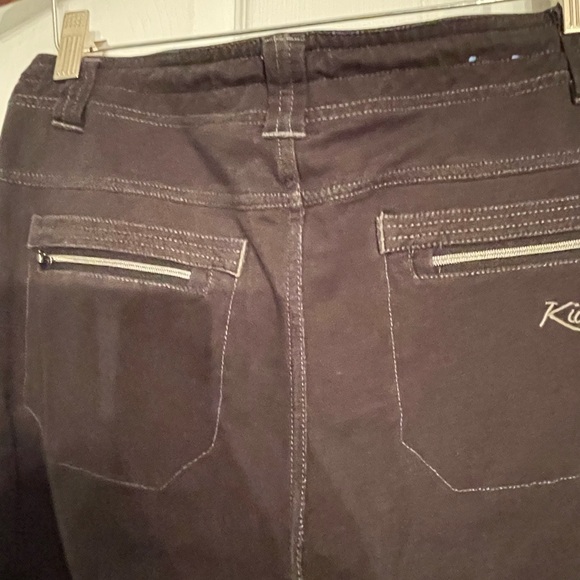 Kuhl Women’s Black Soft Stretchy Cargo Skinny Leg Pants Size 6 regular - Picture 10 of 15
